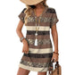 📢📢50% OFF !! ⏰Women's Summer Casual V-Neck T-Shirt Dress
