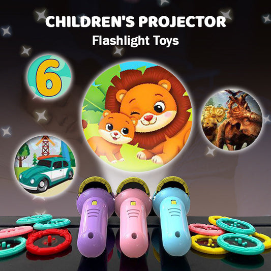 Linterna Proyectora Infantil con Diapositivas