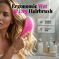 Ergonomic Detangling Hairbrush for Wet and Dry Hair
