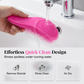 Ergonomic Detangling Hairbrush for Wet and Dry Hair