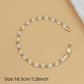💎 ¡50% DE DESCUENTO POR TIEMPO LIMITADO! ✨ Pulsera de Eslabones Tricolor Unisex – Oro/Rosa/Plata, Corte Facetado, Cierre Langosta 🖤