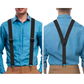 👔✅ 50% OFF! Men's X-Back Suspenders with Hook Clips – Adjustable & Heavy-Duty