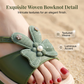 🎀Zapatillas con Lazo Elegante para Escapadas de Verano