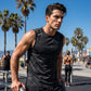 💪 ¡OFERTA LIMITADA 50% OFF! 💥 Camiseta Sin Mangas Deportiva de Camuflaje Transpirable para Hombre – Ligera, Absorbe la Humedad, Corte Holgado ✨