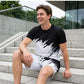 👕 ¡OFERTA LIMITADA 50% OFF! 💥 Conjunto Casual de Verano con Estampado Dinámico para Hombre – Pincelada 3D, Tela Suave, Corte Ergonómico ✨