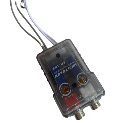 📢📢50% OFF !! ⏰Car Audio High to Low Impedance Converter with Delay Function FH-108 FH-128