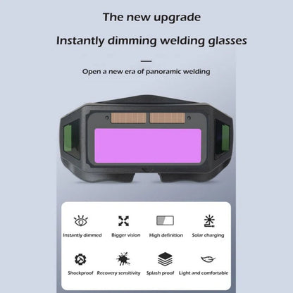 ⏳ LIMITED-TIME 50% OFF! 👀 2026 New Auto-Dimming Welding Glasses – Panoramic View & Solar Charging