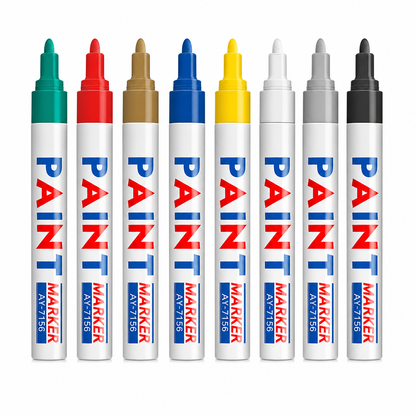 Mark Tires Instantly! Waterproof Permanent Oil Paint Pen