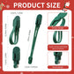 📢📢50% OFF !! ⏰ Silicone Christmas Wreath Ties & Traceless Hooks – Reusable, Damage-Free Holiday Decor Hanging Kit ✨