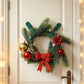 📢📢50% OFF !! ⏰ Silicone Christmas Wreath Ties & Traceless Hooks – Reusable, Damage-Free Holiday Decor Hanging Kit ✨