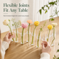 🌷 LIMITED-TIME 50% OFF! ✨ Clear Glass Test Tube Vase Set – With Cleaning Brush, Hydroponic Plant Propagation Station 🪴