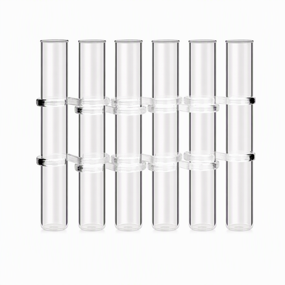 🌷 LIMITED-TIME 50% OFF! ✨ Clear Glass Test Tube Vase Set – With Cleaning Brush, Hydroponic Plant Propagation Station 🪴