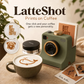 📢📢50% OFF !!⏰Retro Coffee Art Camera – Mechanical Latte Art Stencil Printer