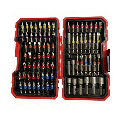 🔧 LIMITED-TIME 50% OFF! 🧰 83-Piece S2 Steel Screwdriver Bit Set – Color-Coded & Portable for Easy DIY Repairs ✨
