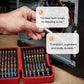 🔧 LIMITED-TIME 50% OFF! 🧰 83-Piece S2 Steel Screwdriver Bit Set – Color-Coded & Portable for Easy DIY Repairs ✨